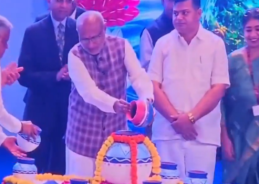 Vice President C P Radhakrishnan inaugurates 9th India International Water Week in New Delhi