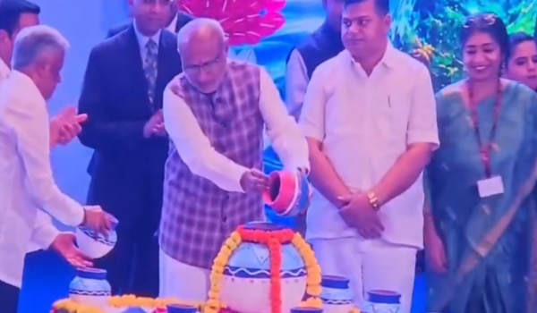 Vice President C P Radhakrishnan inaugurates 9th India International Water Week in New Delhi