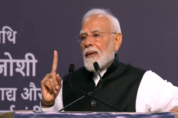 प्रधानमंत्री नरेंद्र मोदी ने कहा, भारत को तेजी से बढ़ती प्रमुख अर्थव्यवस्था बनते हुए देख रही दुनिया