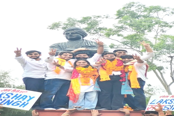 ABVP Wins Three Major Posts in Delhi University Students’ Union Elections