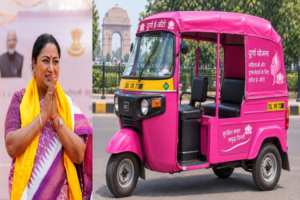 Delhi Cabinet approves DURGA scheme; 1,300 Pink e-autos to be allotted to women, transgenders