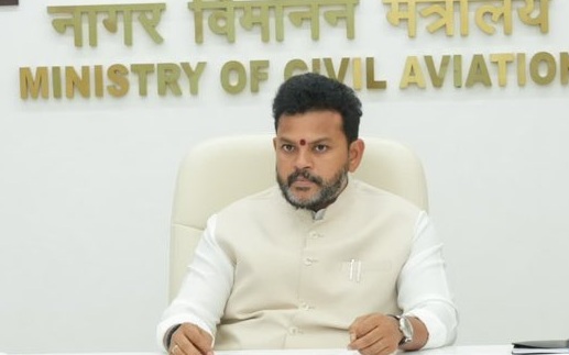नागर विमानन मंत्री के. राममोहन नायडू ने कहा – भारत एक प्रमुख विमानन केंद्र के रूप में उभर रहा है