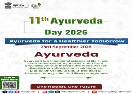 11th Ayurveda Day to Be Celebrated on Sep 23 11th Ayurveda Day to Be Celebrated on Sep 23