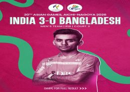 India Beat Bangladesh 3-0 to Reach Men’s Badminton QFs at Asian Games India Beat Bangladesh 3-0 to Reach Men’s Badminton QFs at Asian Games