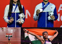 PM Modi Congratulates Abhay, Anahat, Ancy and Harita on Asian Games Medals