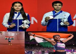President Murmu Congratulates Ancy Sojan, Harita Bhadra, Abhay, Anahat Singh on Asian Games Medals