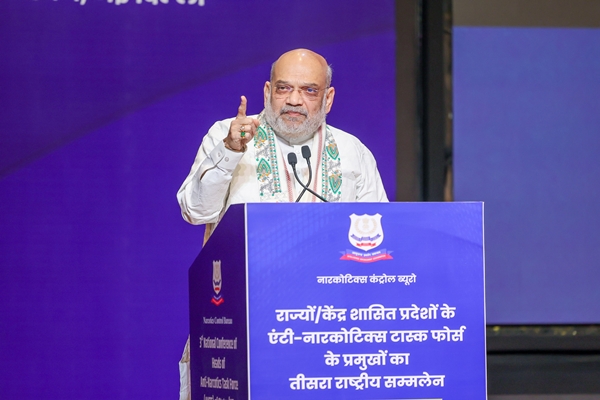 Amit Shah Calls for Decisive Action to Dismantle Drug Networks, Says Govt Targets Drug-Free India by 2029