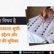 Charcha Ka Vishay Hai : SIR और मतदाता सूची: प्रक्रिया, उद्देश्य और नागरिकों की भूमिका