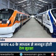 Country Wide : कवच 4.0 के माध्यम से मजबूत होती रेल सुरक्षा