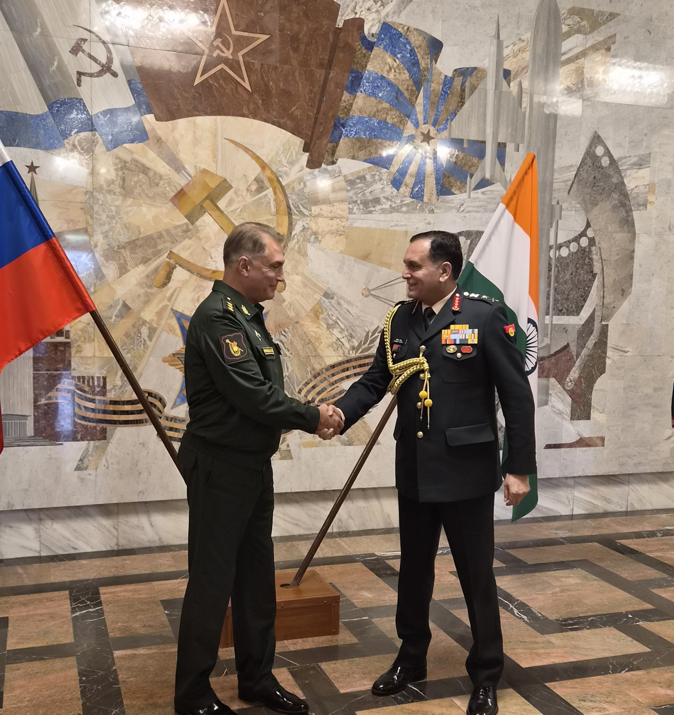 Army Chief General Dhiraj Seth Meets Russian Deputy Defence Minister in Moscow