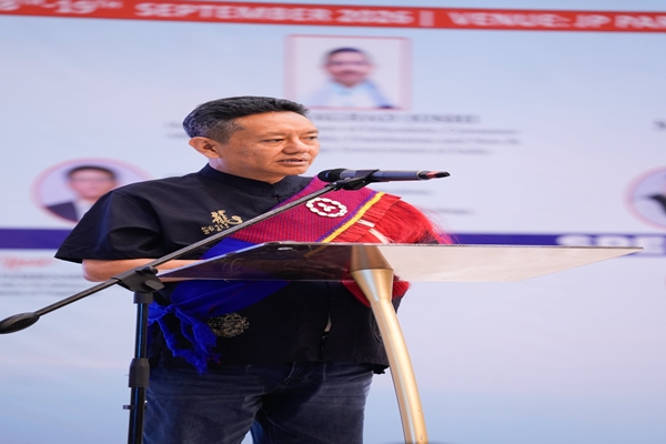 Arunachal Education Minister Pasang Dorjee Sona Attends Education Conclave 2026 in Nagaland
