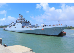 INS Tarkash arrives at Mombasa for Operational Turnaround, strengthening India-Kenya maritime cooperation
