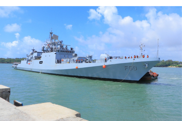 INS Tarkash arrives at Mombasa for Operational Turnaround, strengthening India-Kenya maritime cooperation