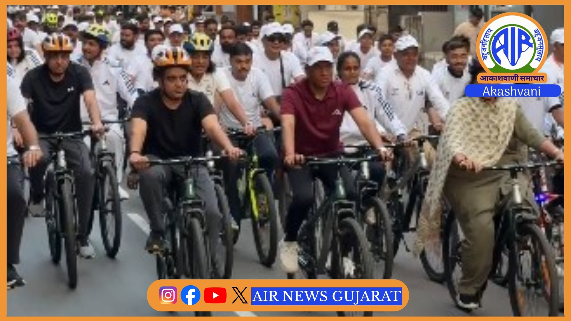 કેન્દ્રીય રમતગમત મંત્રી ડૉ. મનસુખ માંડવિયાએ કહ્યું, સ્વસ્થ નાગરિકો વગર વિકસિત ભારતનું લક્ષ્ય પ્રાપ્ત કરવું શક્ય નથી.