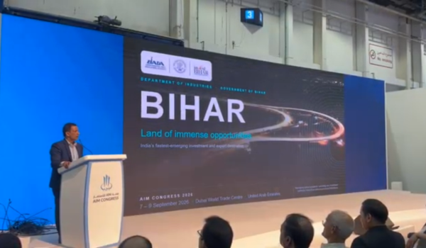 Bihar makes an impressive investment pitch at AIM Congress in Dubai