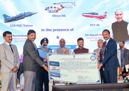 HAL Hands Over Tejas Twin-Seater, HTT-40 Trainer Aircraft to Indian Air Force