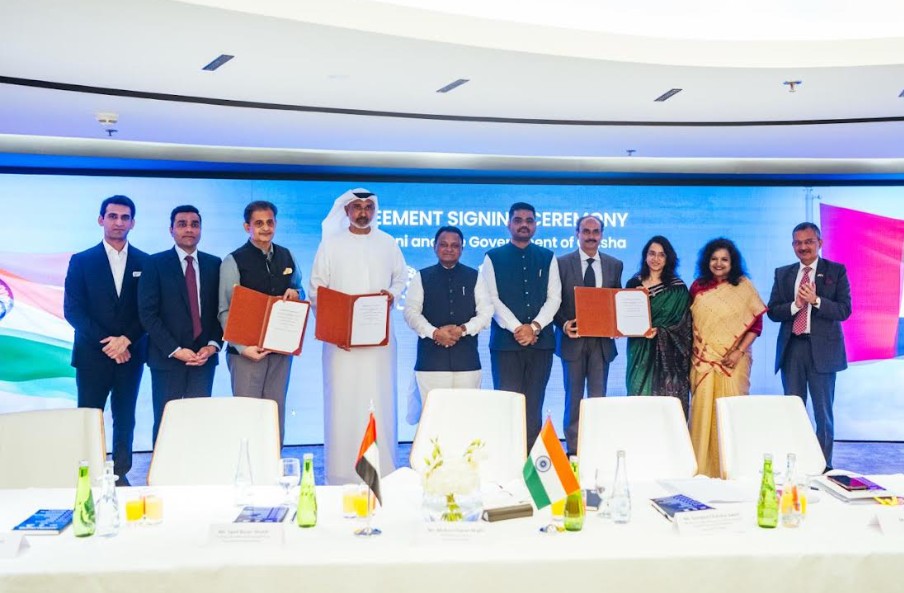 Odisha signs major MoU in Abu Dhabi; to explore 14 Projects worth potential investment of Rs. 2.10 lakh crore & 8.68 lakh jobs