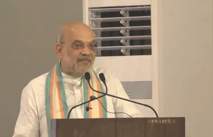 HM Amit Shah inaugurates a specially curated exhibition of manuscripts in Mumbai