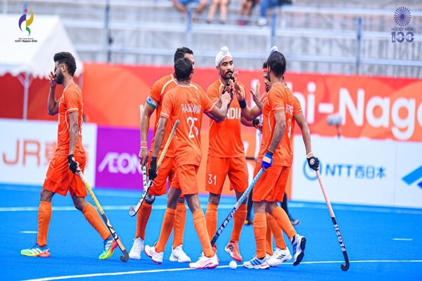 Indian Men’s Hockey Team Opens Asian Games Campaign with 13-1 Win over Indonesia