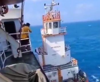 Indonesia: Around 140 passengers and crew missing after a ferry carrying over 240 people overturned
