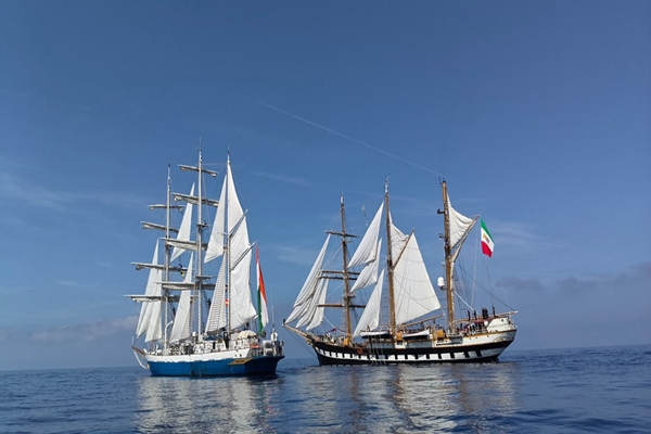 INS Sudarshini Departs from Livorno After Successful Port Call in Italy