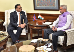 EAM Jaishankar Meets Nepalese Finance Minister Swarnim Wagle in New Delhi EAM Jaishankar Meets Nepalese Finance Minister Swarnim Wagle in New Delhi