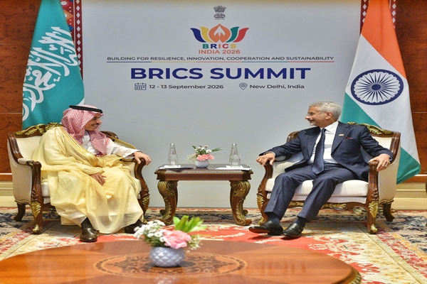 EAM Jaishankar, Saudi Foreign Minister Discuss Regional and Global Developments on sidelines of BRICS Summit