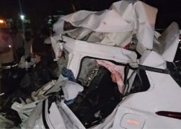 Keralam: Eight killed in car-lorry collision in Thrissur district Keralam: Eight killed in car-lorry collision in Thrissur district