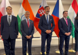 EAM S Jaishankar attends first V4+India Foreign Ministers’ Meeting in New York EAM S Jaishankar attends first V4+India Foreign Ministers’ Meeting in New York