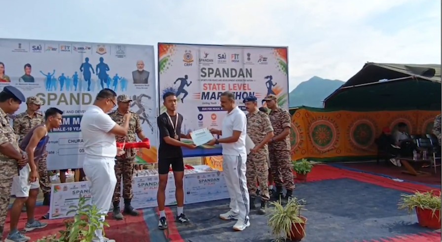 CRPF organises Marathon races across Manipur