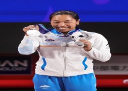 VP Radhakrishnan congratulates Mirabai Chanu on Asian Games Silver medal VP Radhakrishnan congratulates Mirabai Chanu on Asian Games Silver medal