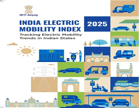 India Electric Mobility Index 2025 announced by NITI Aayog; Delhi emerges top performer in adopting Electric Mobility 