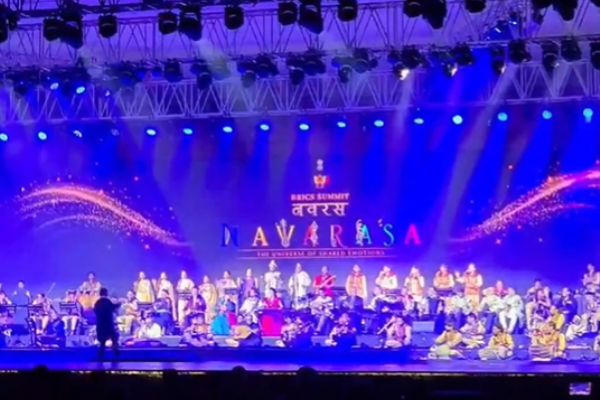 ब्रिक्स नेताओं के लिए प्रस्तुत किया गया विशेष सांस्कृतिक कार्यक्रम ‘नवरस : द यूनिवर्स ऑफ शेयर्ड इमोशंस’