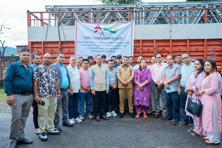 India sends first consignment of Bailey bridge components to flood-hit Nepal