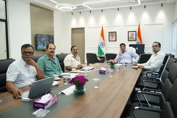 MoS Chandra Sekhar Pemmasani Reviews Next Phase of Samriddh Gram Initiative