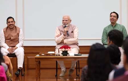 PM Modi urges teachers to go beyond textbooks while shaping lives of students
