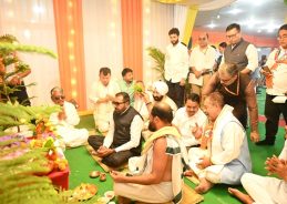 Union Minister Prataprao Jadhav Arrives in Imphal on One-Day Visit to Manipur; attends Ganesh Puja celebration Union Minister Prataprao Jadhav Arrives in Imphal on One-Day Visit to Manipur; attends Ganesh Puja celebration