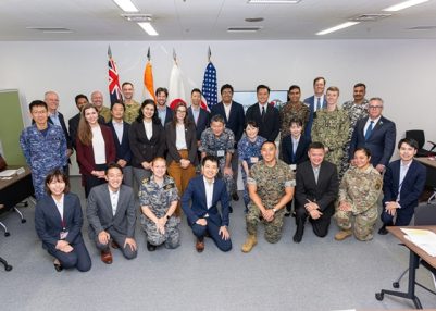 Quad Partners Hold Tabletop Exercise in Tokyo to Advance Indo-Pacific Logistics Network