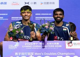 Satwiksairaj-Chirag Clinch Maiden China Masters Title