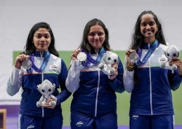 President Murmu, PM Modi Congratulate Indian shooters on winning Asian Games Silver