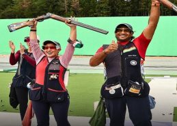 PM Modi congratulates Neeru Dhanda, Kynan Chenai on winning Asian Games Trap Mixed Team Gold PM Modi congratulates Neeru Dhanda, Kynan Chenai on winning Asian Games Trap Mixed Team Gold