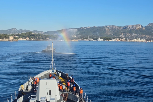 INS Trishul reaches Toulon for 24th India-France maritime exercise VARUNA