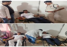 Blood Donation Camp Organised at 2nd TSR Battalion Headquarters in Delhi Blood Donation Camp Organised at 2nd TSR Battalion Headquarters in Delhi
