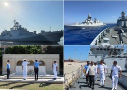 INS Trishul Made Port Call at Egypt’s Alexandria From Sept 14-17 INS Trishul Made Port Call at Egypt’s Alexandria From Sept 14-17