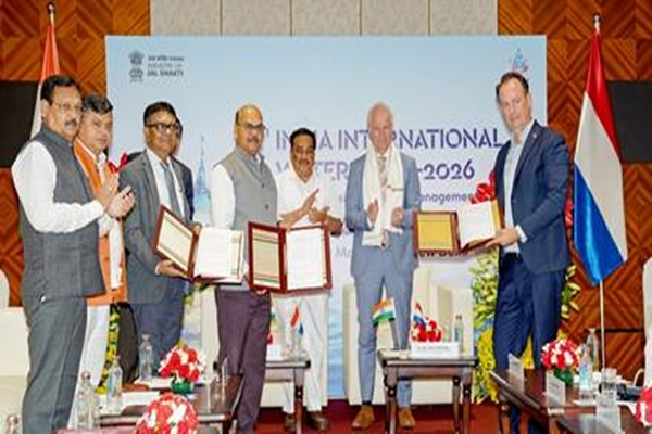 IIWW 2026: India and Netherlands sign two MoUs to advance Kalpasar water project