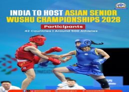India to Host Asian Senior Wushu Championships for First Time in 2028 India to Host Asian Senior Wushu Championships for First Time in 2028