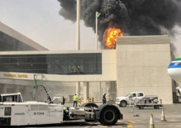 Riyadh airport hit again, Dammam also targeted; an Indian injured in Saturday’s attack dies