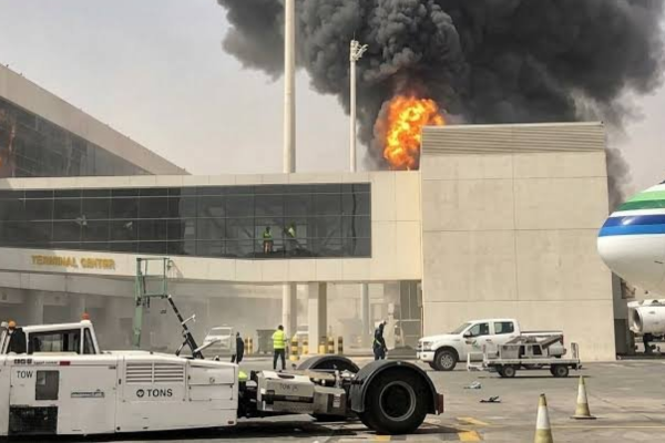 Riyadh airport hit again, Dammam also targeted; an Indian injured in Saturday’s attack dies