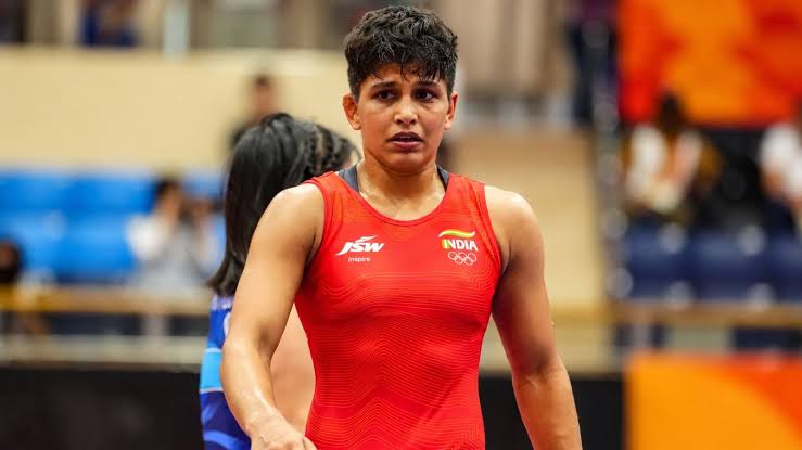 PM Modi congratulates Antim Panghal on winning silver medal in women’s 53kg wrestling