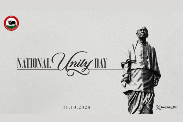 CM Neiphiu Rio pays tribute to Sardar Patel on National Unity Day